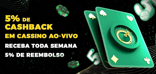 Promoções do cassino ao Vivo 5597